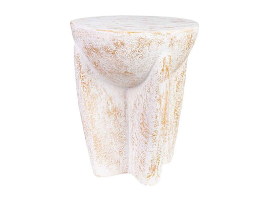 Tavolino bianco, 38 x 38 x 46 cm