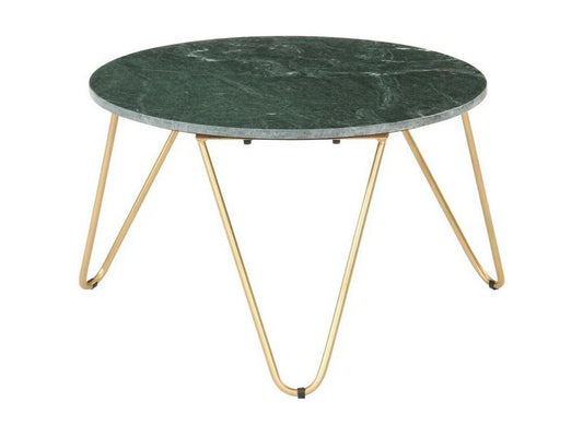 Tavolino da caffè in metallo verde