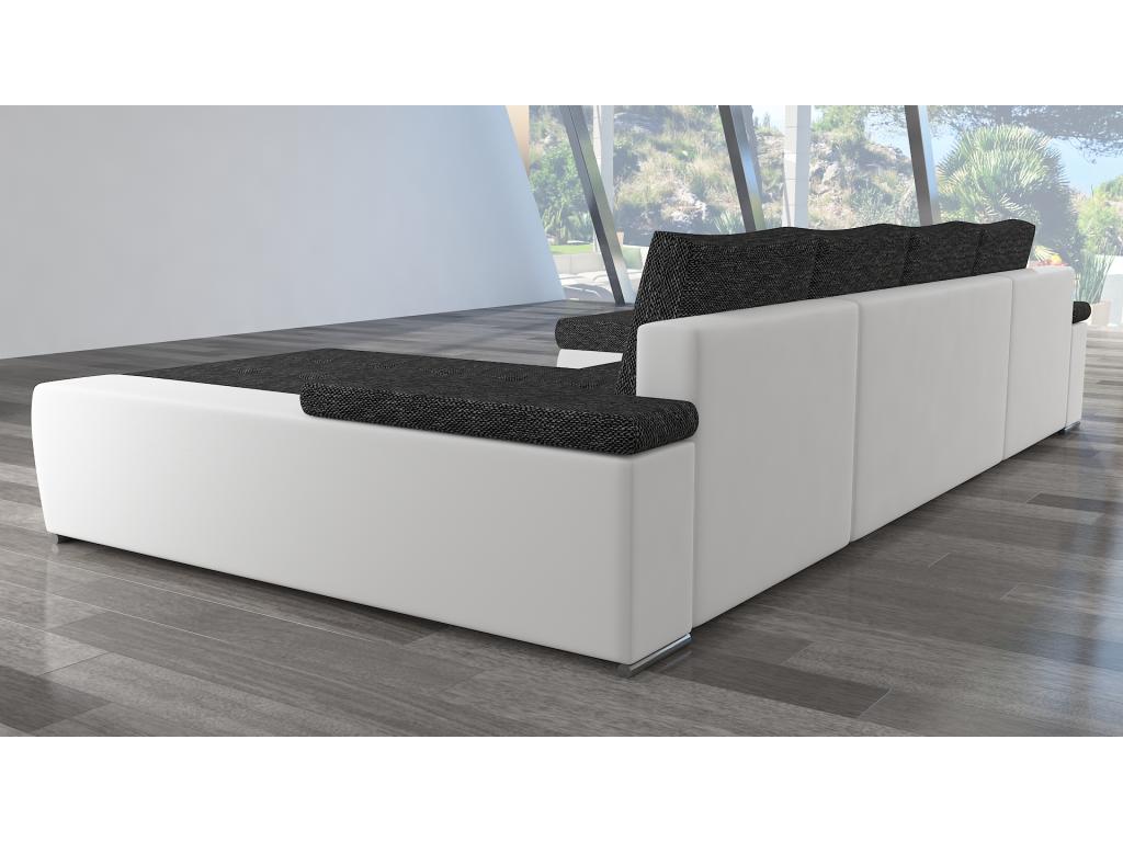 Divano letto in pelle bianca - dlz1766583102980