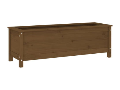 Letto in legno di pino marrone, 119,5 x 40 x 39 cm