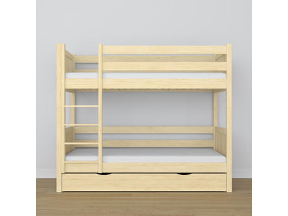 Letto in legno di pino giallo, 100 x 200 cm