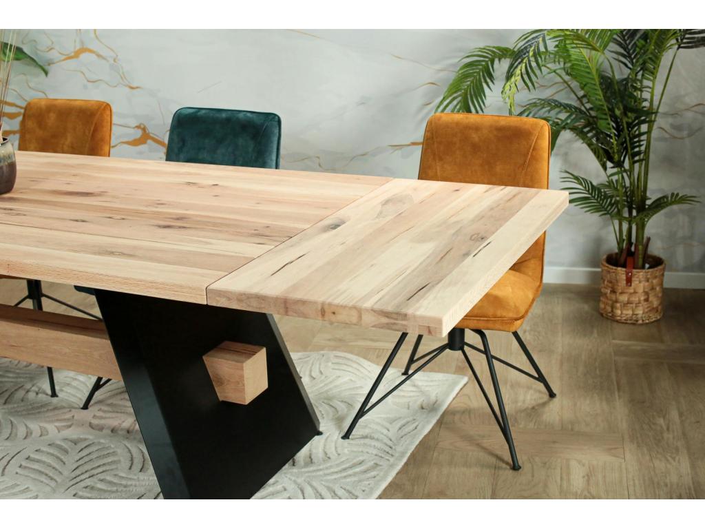 Tavolo in legno di quercia beige